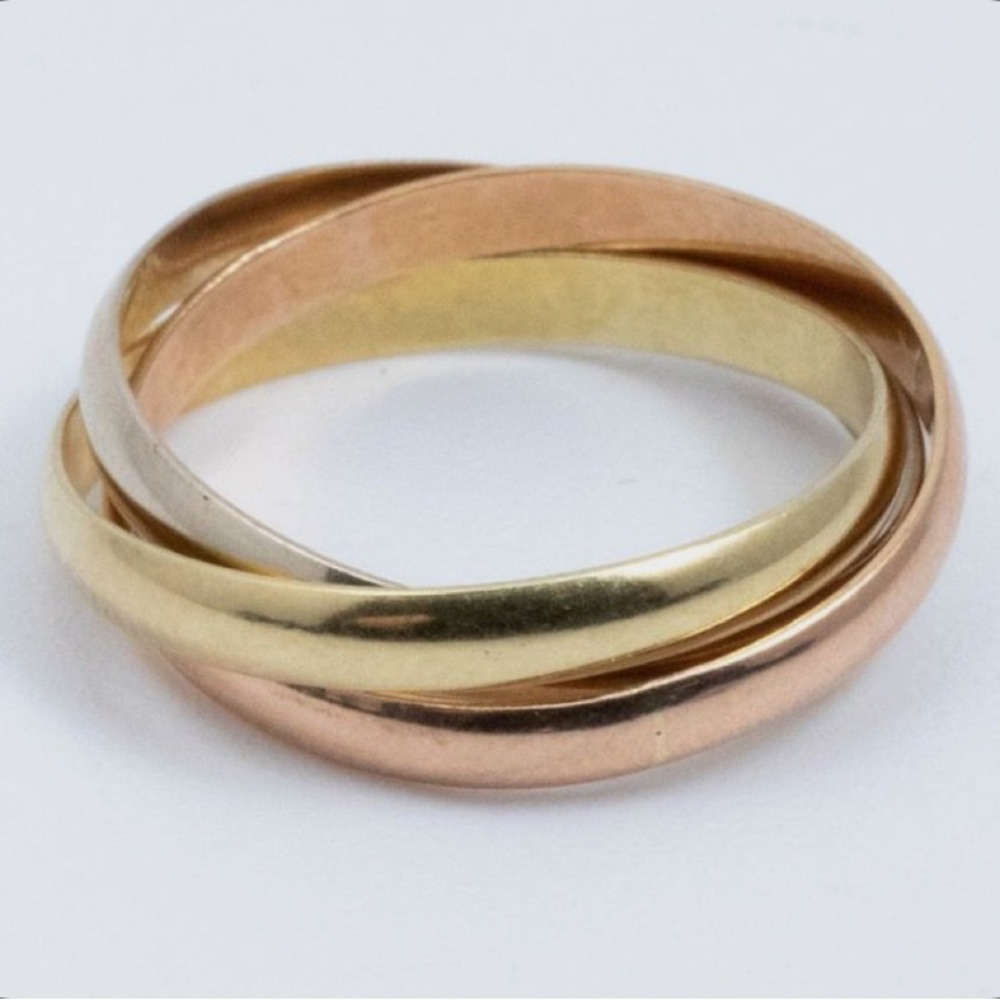 TRI COLOR ROLLING RING - Picture 9 of 9